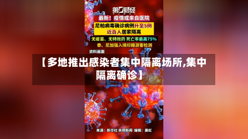 【多地推出感染者集中隔离场所,集中隔离确诊】