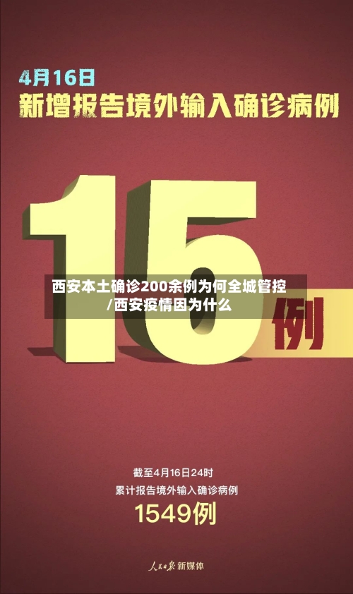 西安本土确诊200余例为何全城管控/西安疫情因为什么