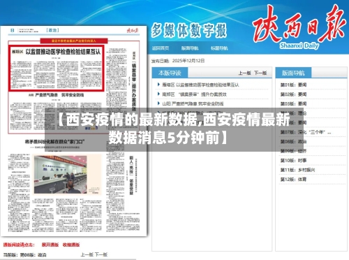 【西安疫情的最新数据,西安疫情最新数据消息5分钟前】
