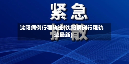 沈阳病例行程轨迹(沈阳病例行程轨迹最新)-第3张图片