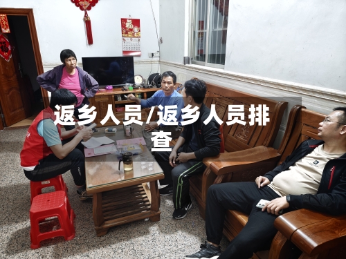 返乡人员/返乡人员排查-第3张图片