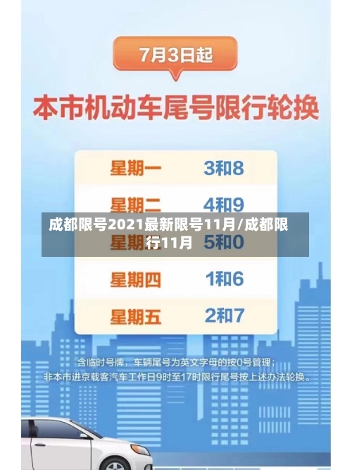 成都限号2021最新限号11月/成都限行11月-第3张图片