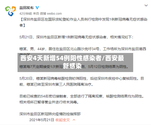 西安4天新增54例阳性感染者/西安最新感染-第2张图片