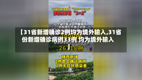 【31省新增确诊2例均为境外输入,31省份新增确诊病例33例 均为境外输入】-第3张图片