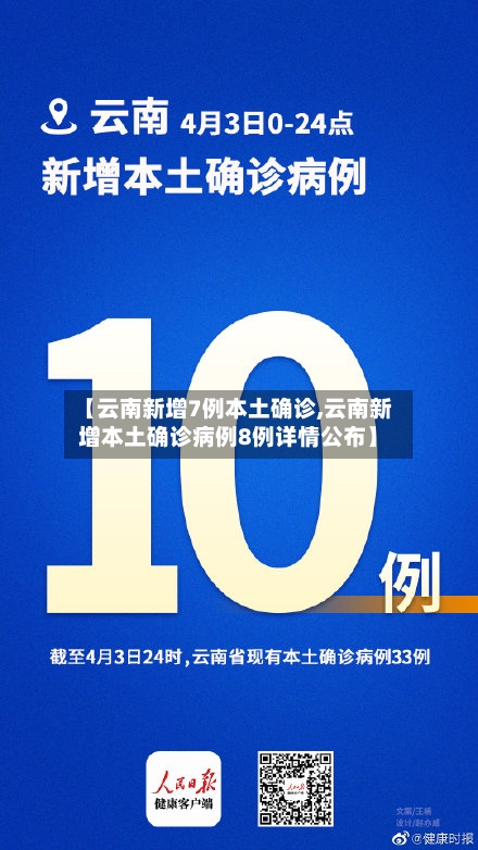 【云南新增7例本土确诊,云南新增本土确诊病例8例详情公布】