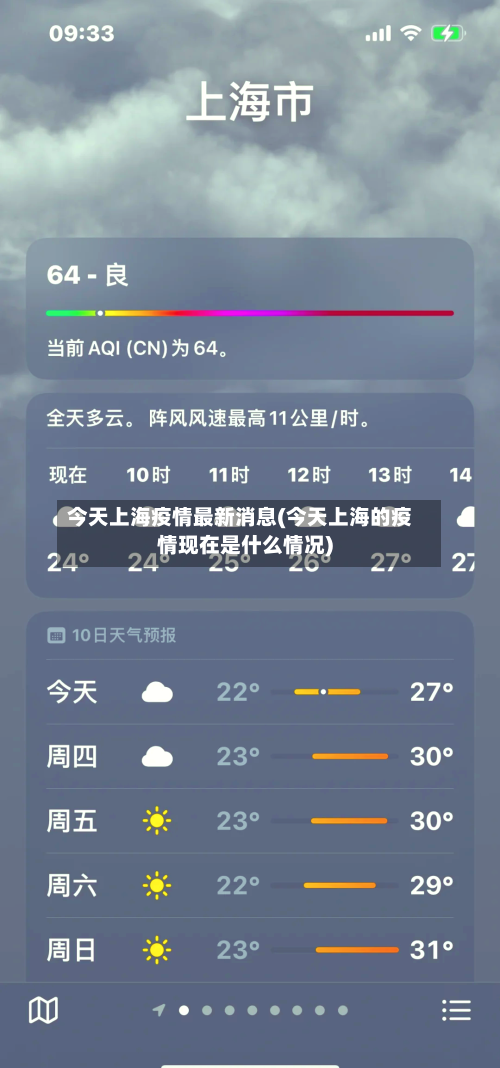 今天上海疫情最新消息(今天上海的疫情现在是什么情况)