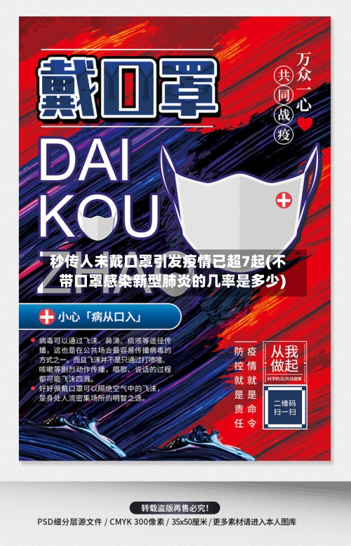 秒传人未戴口罩引发疫情已超7起(不带口罩感染新型肺炎的几率是多少)