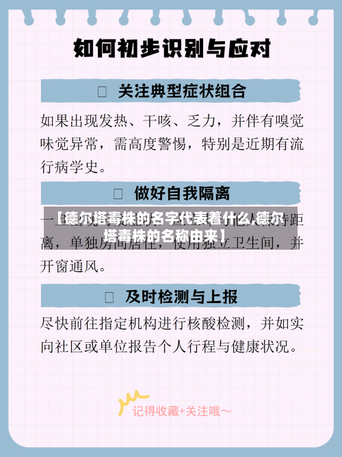 【德尔塔毒株的名字代表着什么,德尔塔毒株的名称由来】