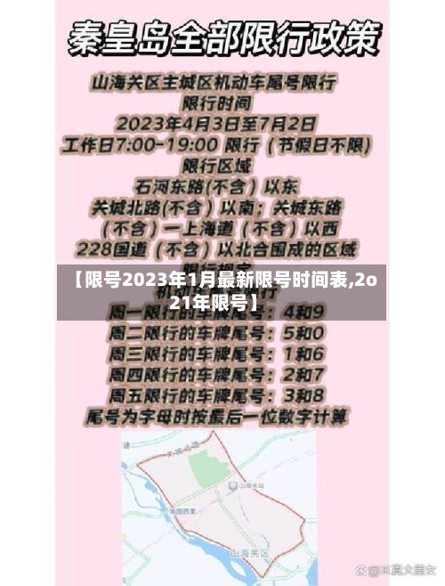 【限号2023年1月最新限号时间表,2o21年限号】
