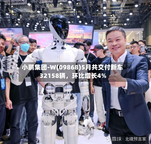 小鹏集团-W(09868)5月共交付新车32158辆，环比增长4%-第2张图片
