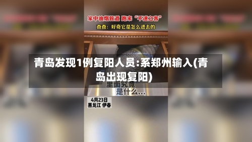 青岛发现1例复阳人员:系郑州输入(青岛出现复阳)