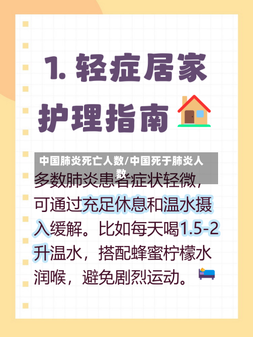 中国肺炎死亡人数/中国死于肺炎人数-第2张图片
