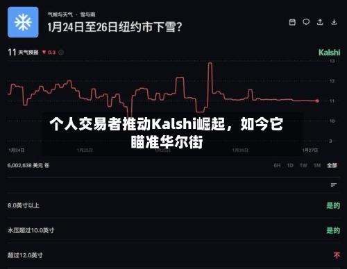个人交易者推动Kalshi崛起，如今它瞄准华尔街-第2张图片