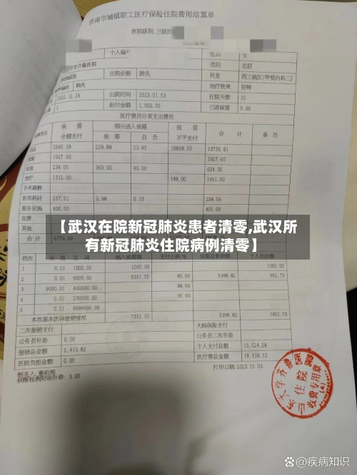 【武汉在院新冠肺炎患者清零,武汉所有新冠肺炎住院病例清零】