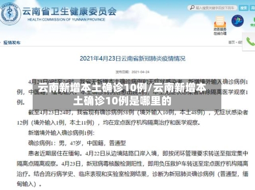 云南新增本土确诊10例/云南新增本土确诊10例是哪里的