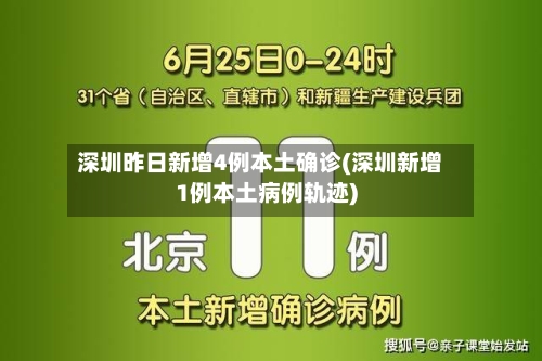 深圳昨日新增4例本土确诊(深圳新增1例本土病例轨迹)