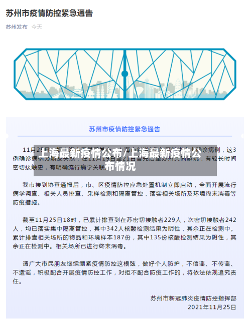 上海最新疫情公布/上海最新疫情公布情况-第2张图片