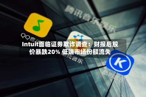 Intuit面临证券欺诈调查:财报后股价暴跌20% 低端市场份额流失-第2张图片