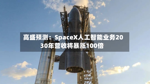 高盛预测：SpaceX人工智能业务2030年营收将暴涨100倍-第2张图片