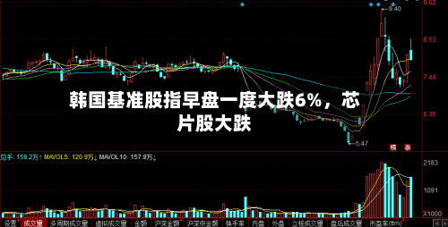 韩国基准股指早盘一度大跌6%，芯片股大跌-第2张图片