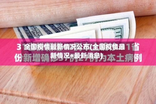 全国疫情最新情况公布(全国疫情最新情况+最新消息)