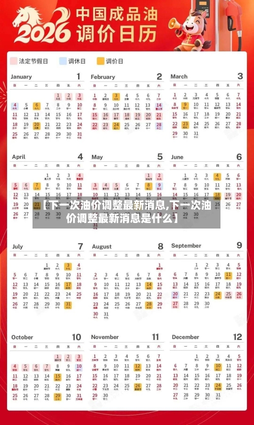 【下一次油价调整最新消息,下一次油价调整最新消息是什么】