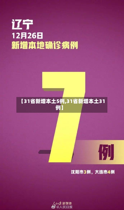 【31省新增本土5例,31省新增本土31例】