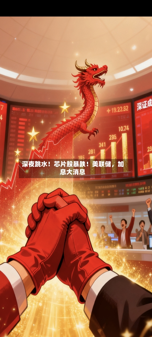深夜跳水！芯片股暴跌！美联储，加息大消息