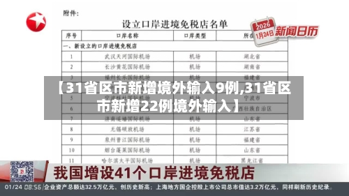 【31省区市新增境外输入9例,31省区市新增22例境外输入】-第2张图片