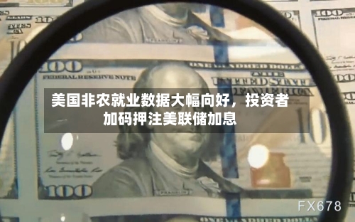 美国非农就业数据大幅向好，投资者加码押注美联储加息-第2张图片