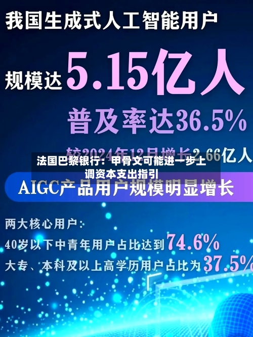 法国巴黎银行：甲骨文可能进一步上调资本支出指引