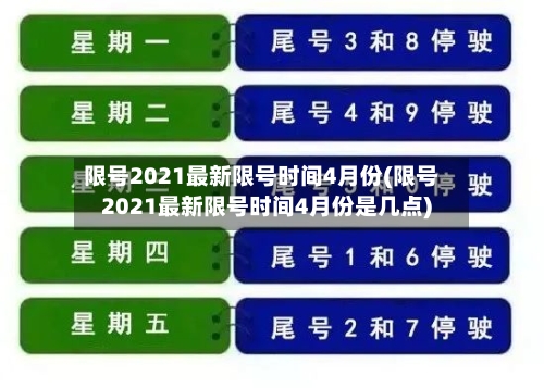 限号2021最新限号时间4月份(限号2021最新限号时间4月份是几点)-第2张图片