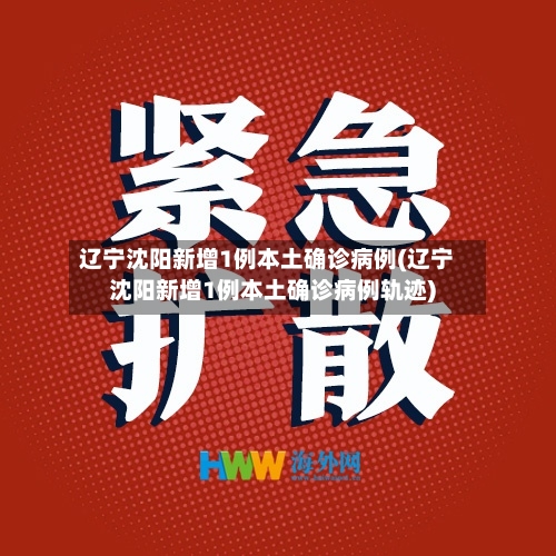 辽宁沈阳新增1例本土确诊病例(辽宁沈阳新增1例本土确诊病例轨迹)
