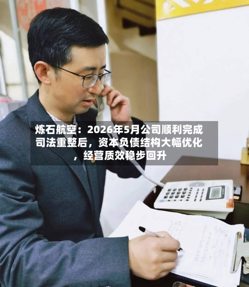 炼石航空：2026年5月公司顺利完成司法重整后	，资本负债结构大幅优化，经营质效稳步回升-第3张图片