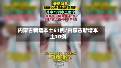 内蒙古新增本土61例/内蒙古新增本土10例-第2张图片