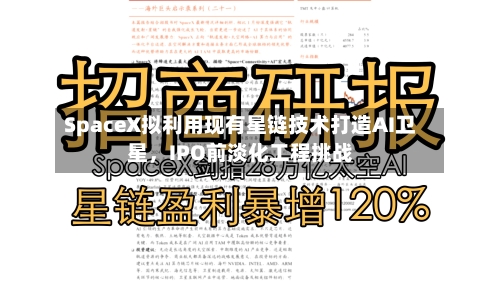 SpaceX拟利用现有星链技术打造AI卫星	，IPO前淡化工程挑战-第2张图片