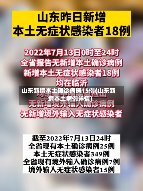 山东新增本土确诊病例15例(山东新增本土病例详情)-第3张图片