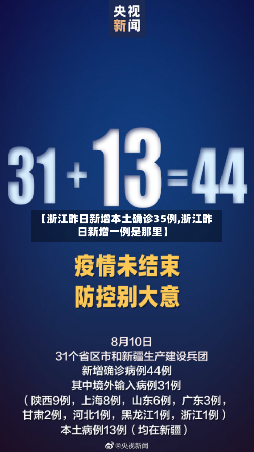 【浙江昨日新增本土确诊35例,浙江昨日新增一例是那里】-第3张图片