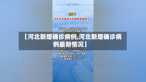 【河北新增确诊病例,河北新增确诊病例最新情况】-第2张图片