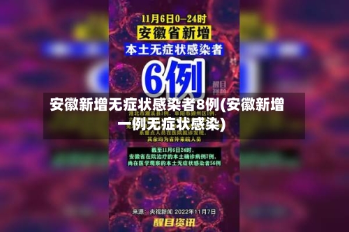 安徽新增无症状感染者8例(安徽新增一例无症状感染)-第3张图片