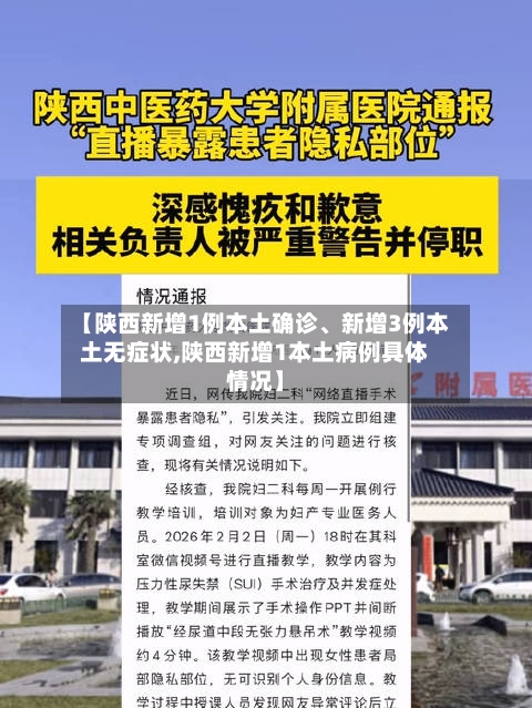 【陕西新增1例本土确诊、新增3例本土无症状,陕西新增1本土病例具体情况】-第3张图片