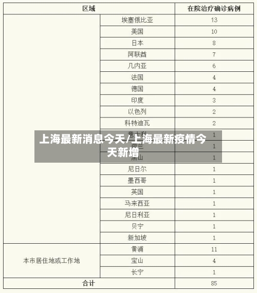 上海最新消息今天/上海最新疫情今天新增-第2张图片