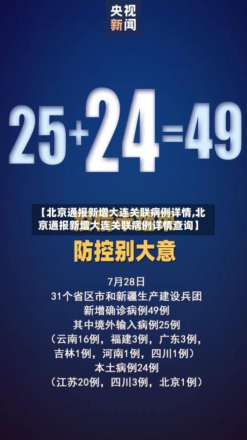 【北京通报新增大连关联病例详情,北京通报新增大连关联病例详情查询】-第2张图片