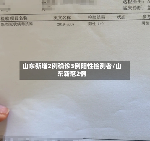 山东新增2例确诊3例阳性检测者/山东新冠2例-第2张图片