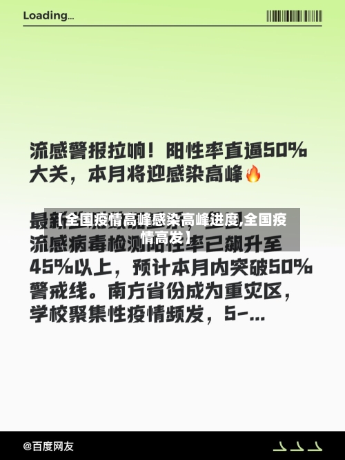 【全国疫情高峰感染高峰进度,全国疫情高发】