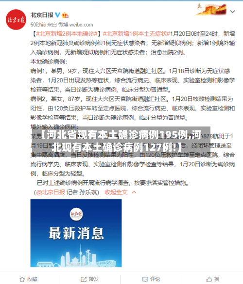 【河北省现有本土确诊病例195例,河北现有本土确诊病例127例!】-第3张图片