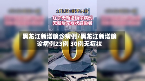 黑龙江新增确诊病例/黑龙江新增确诊病例23例 30例无症状