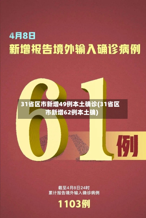 31省区市新增49例本土确诊(31省区市新增62例本土确)-第2张图片