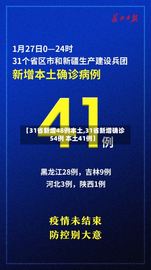 【31省新增48例本土,31省新增确诊54例 本土41例】-第2张图片
