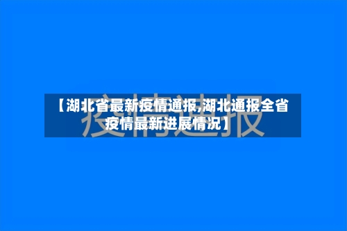 【湖北省最新疫情通报,湖北通报全省疫情最新进展情况】